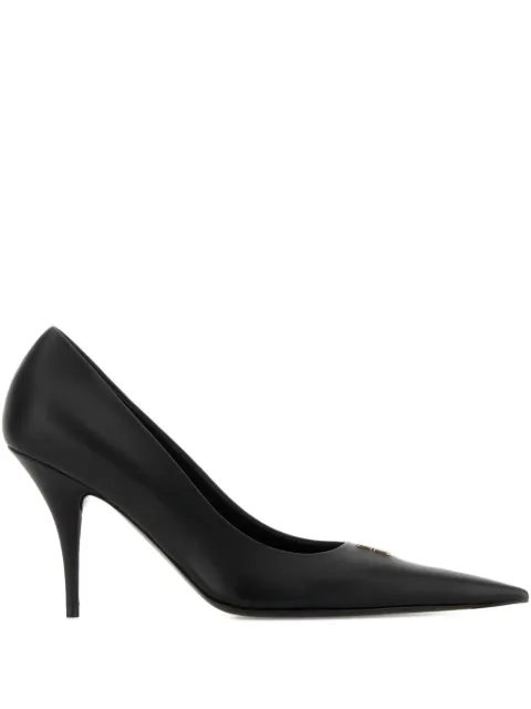 Balenciaga 90mm Avenue BB Editor leather pumps