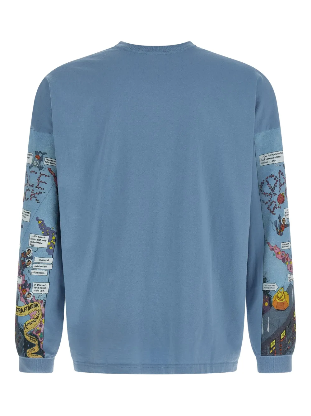 Undercover UC2E4814-2 long-sleeve T-shirt - Blauw