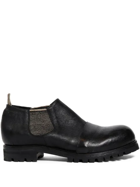 Ziggy Chen pull-tab elasticated-sides loafers