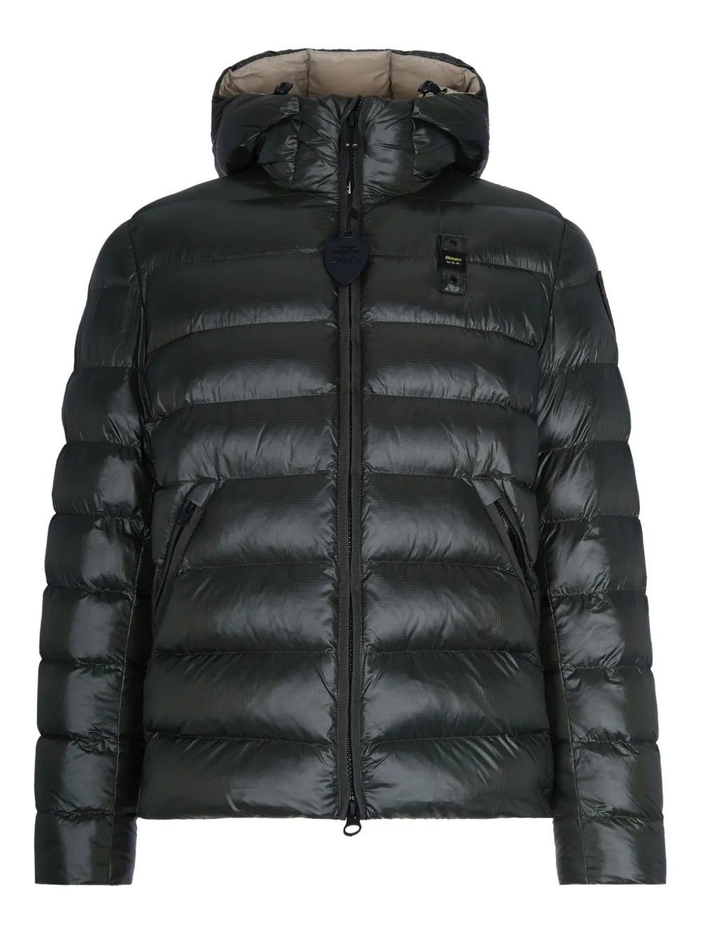 Blauer Adams hooded padded jacket | verde | Image 1