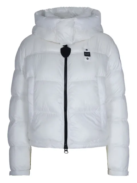 Blauer hooded puffer jacket