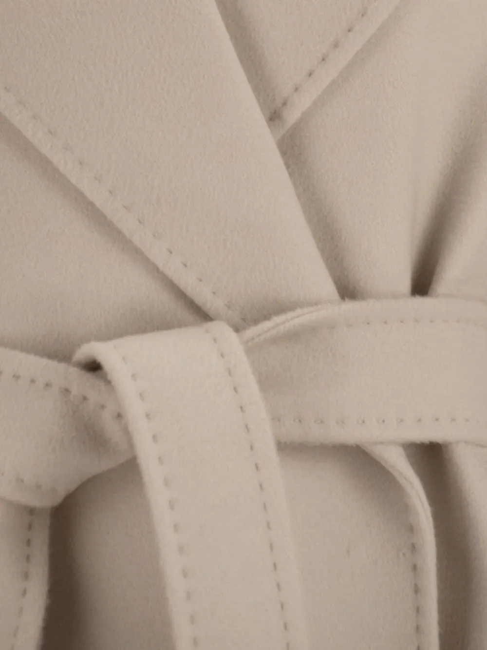 Max Mara Dravenna jas met ceintuur Beige
