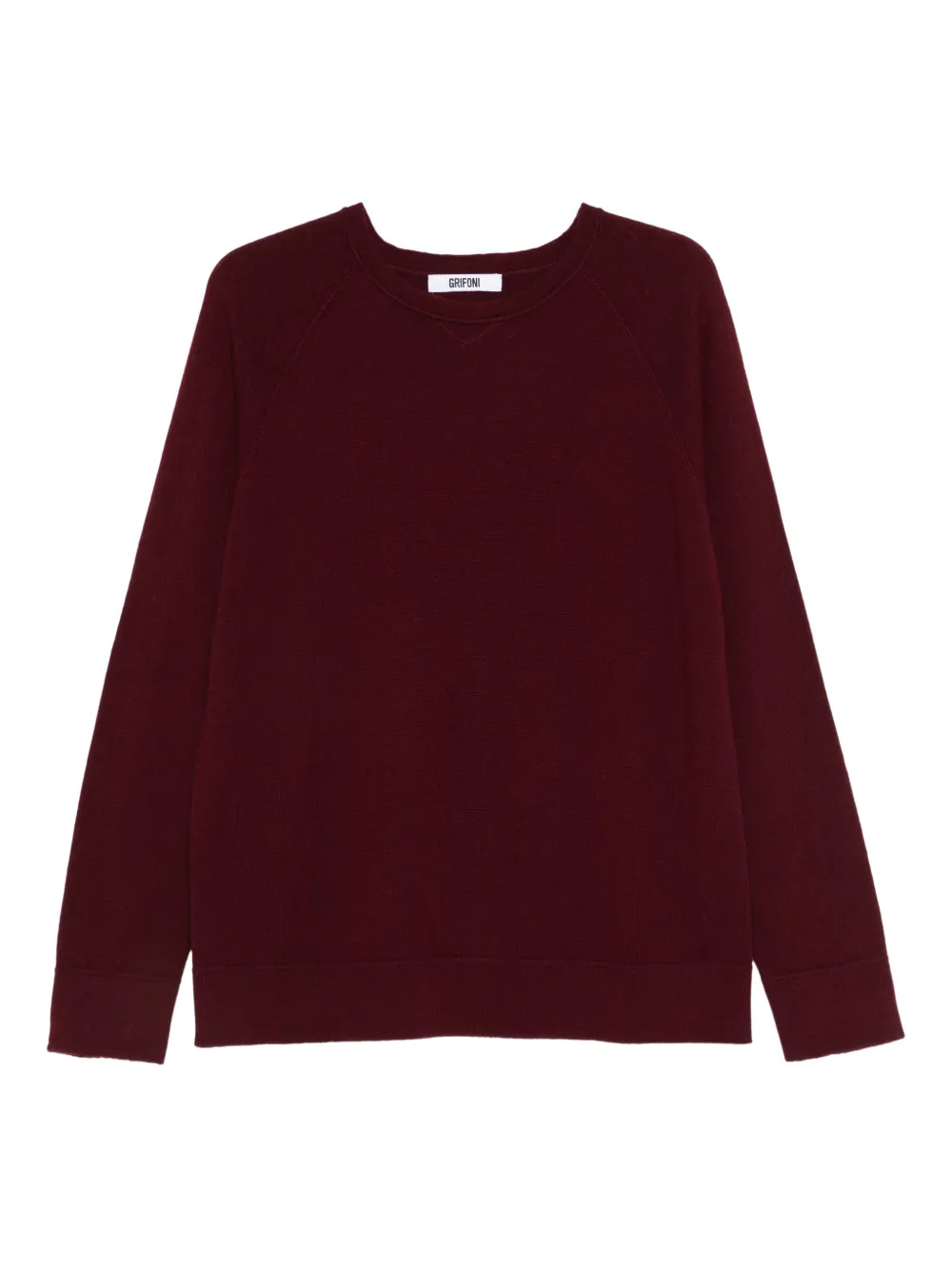Grifoni Fein gestrickter Pullover | Rot | Image 1