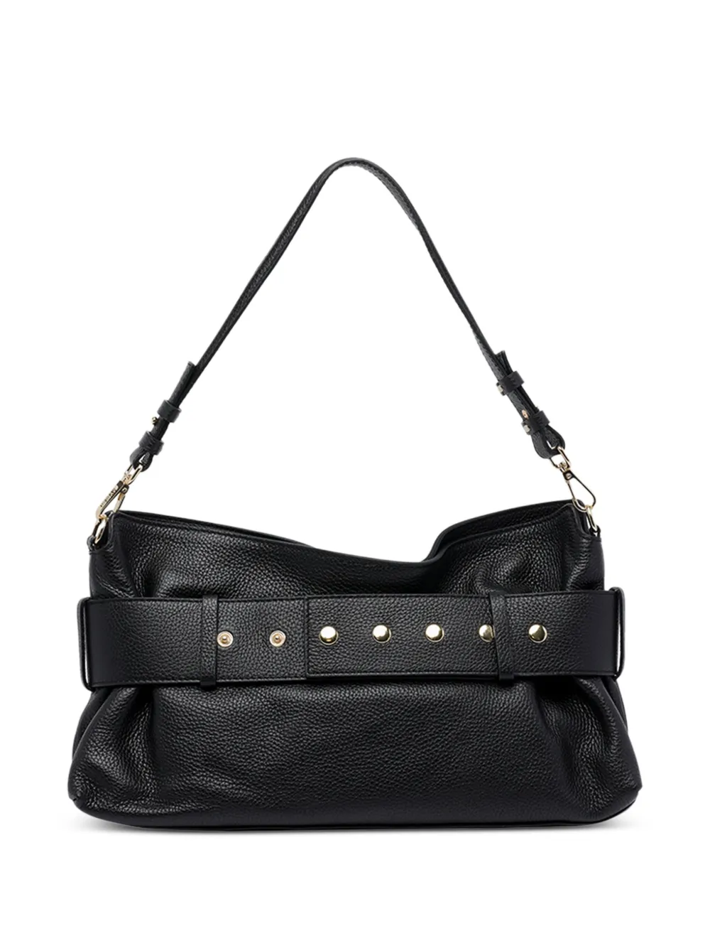 MY BEST BAG logo-motif strap shoulder bag - Zwart