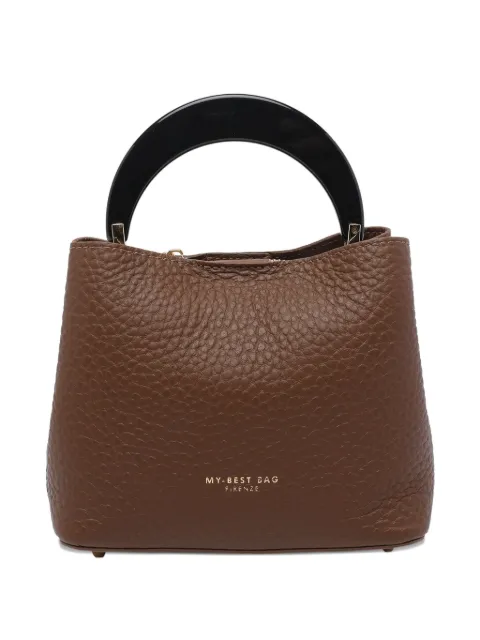 MY BEST BAG logo handle tote bag