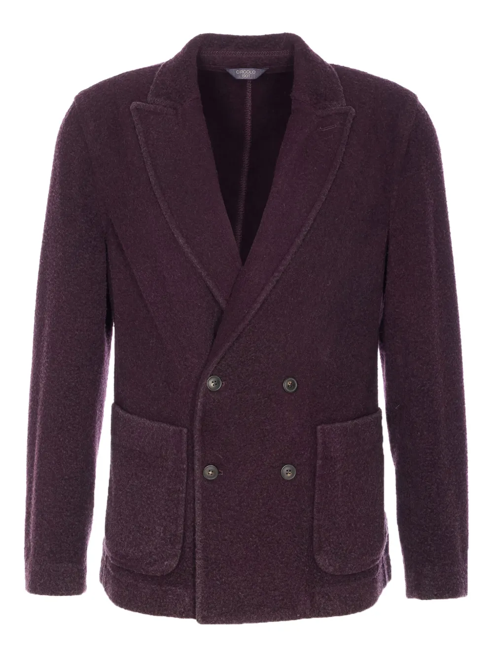 Circolo 1901 chamarra con doble botonadura | morado | Image 1
