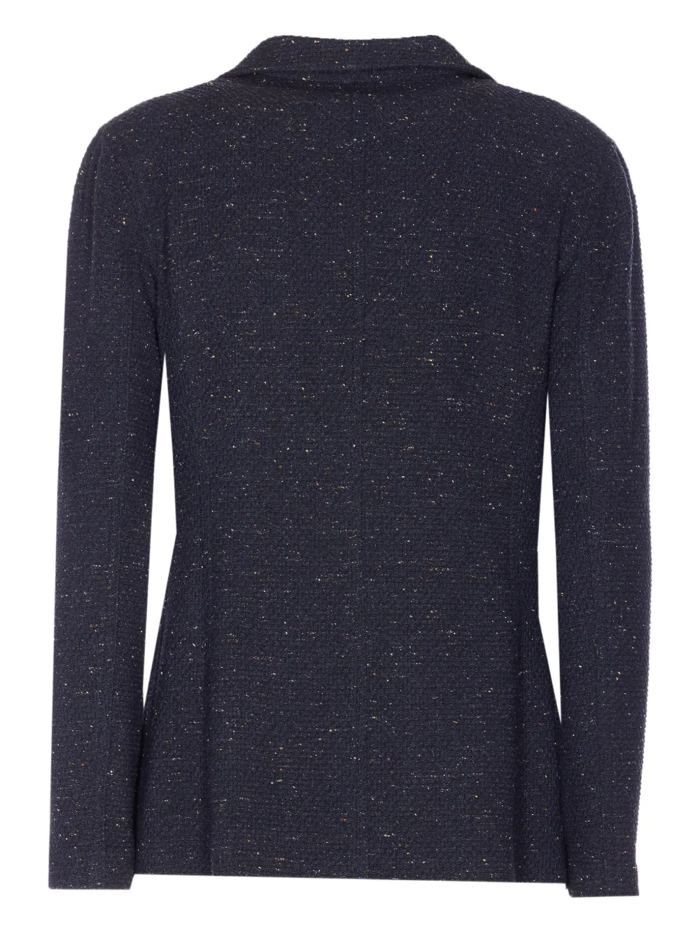 Circolo 1901 chamarra con botones y cuello en V | Chamarras de tweed | Image 2