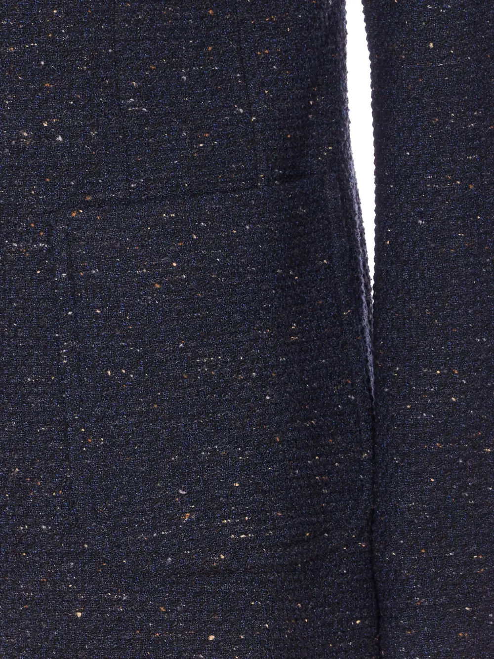 Circolo 1901 Jack met enkele rij knopen en V-hals Blauw