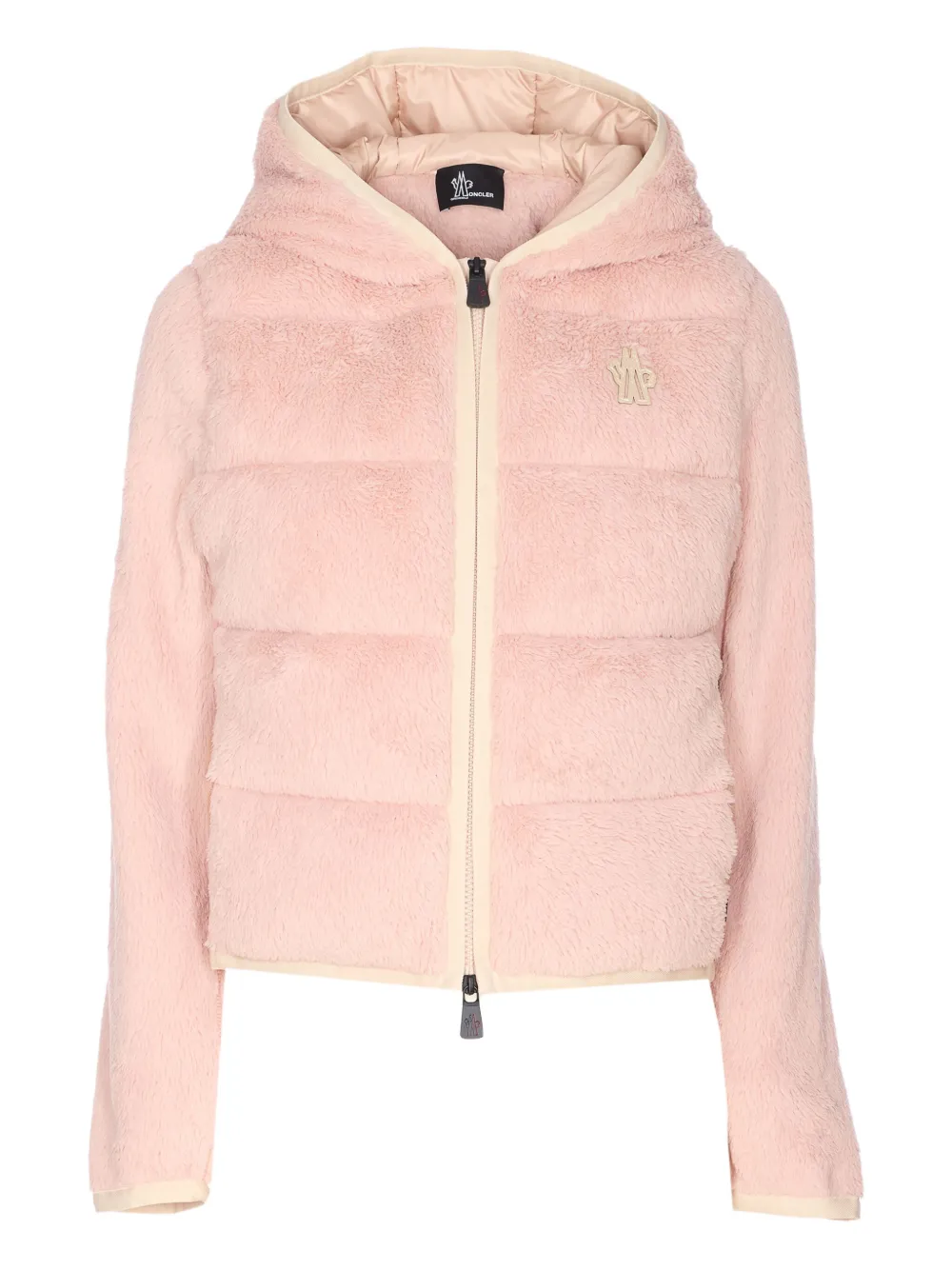 Moncler Grenoble cárdigan con capucha y cierre | rosado | Image 1