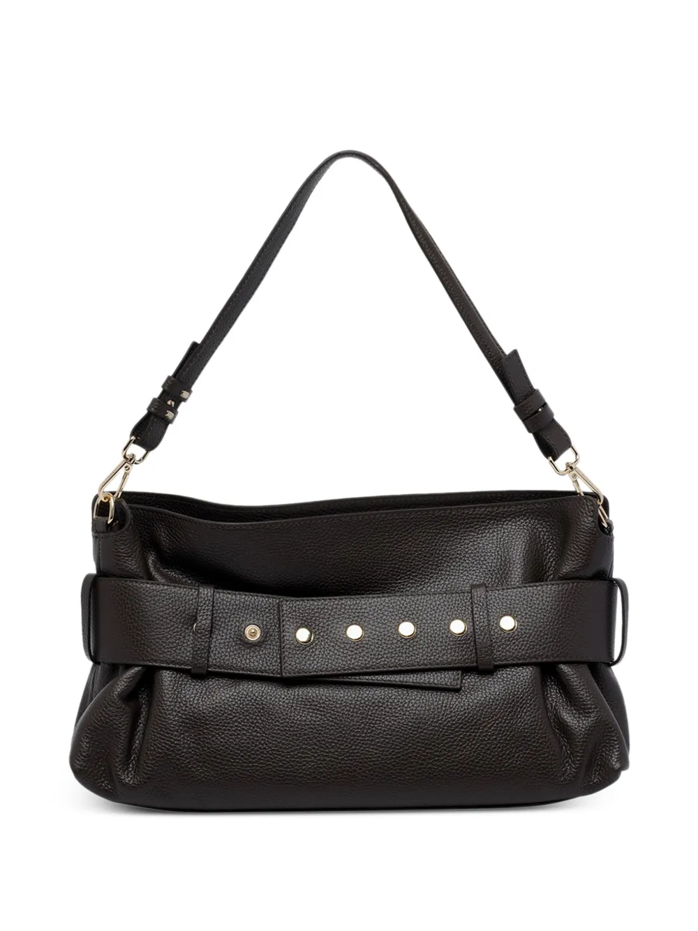 MY BEST BAG Schoudertas met logoband - Bruin
