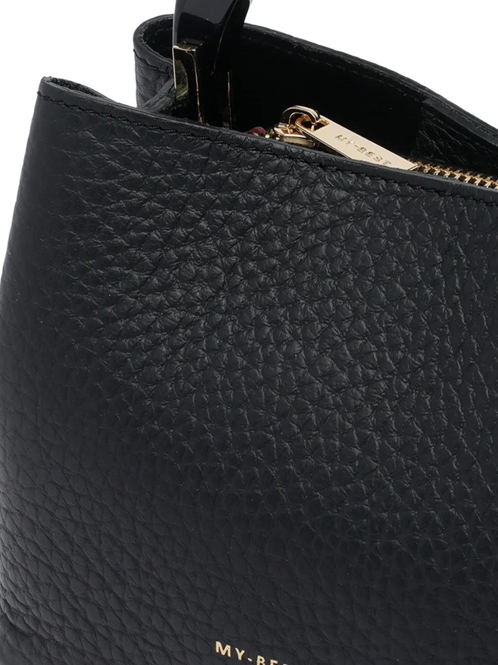 My Best Bag Logo Tote Bag In Black