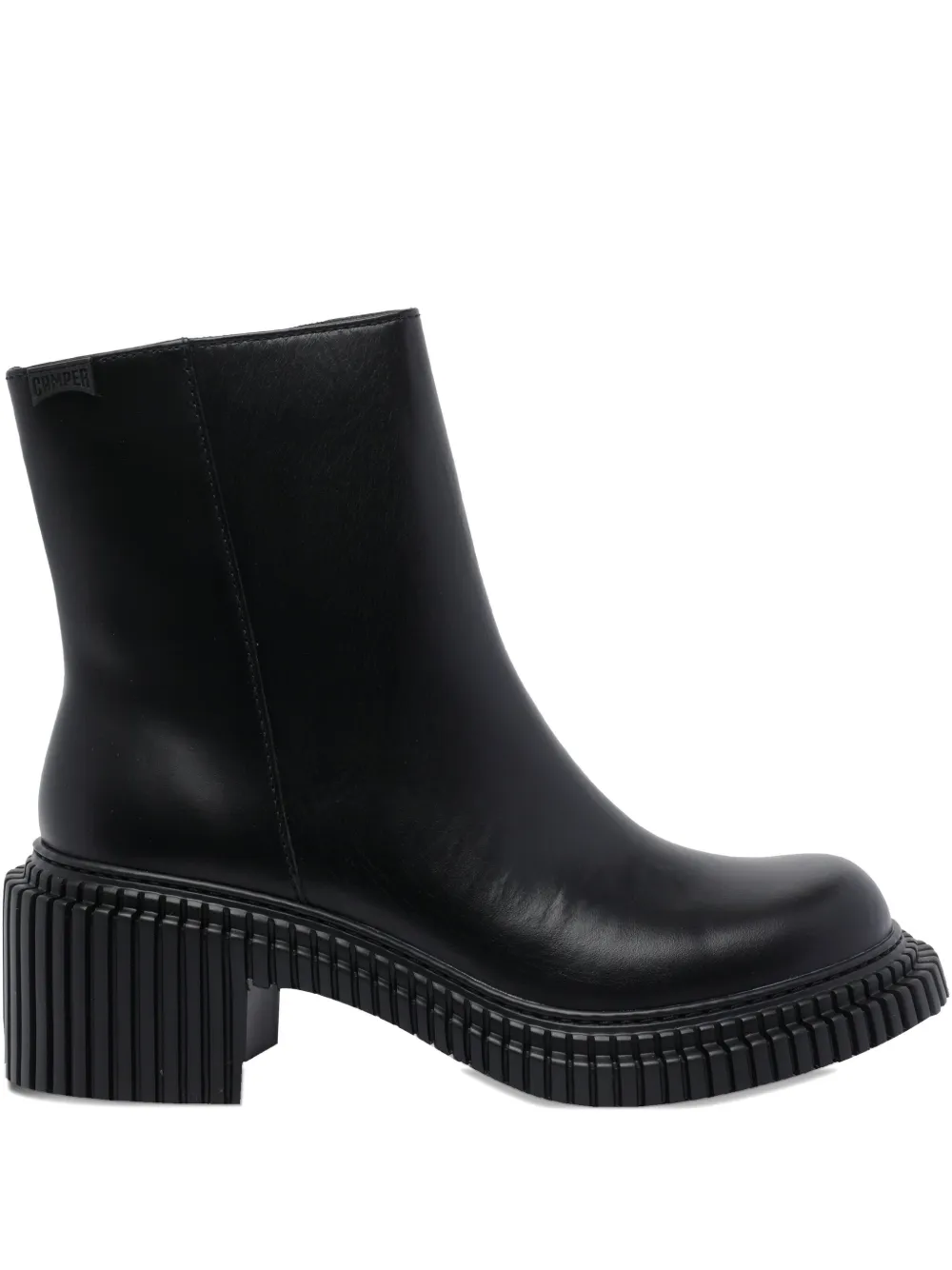 Camper 70mm Pix London Round-toe Boots In Black