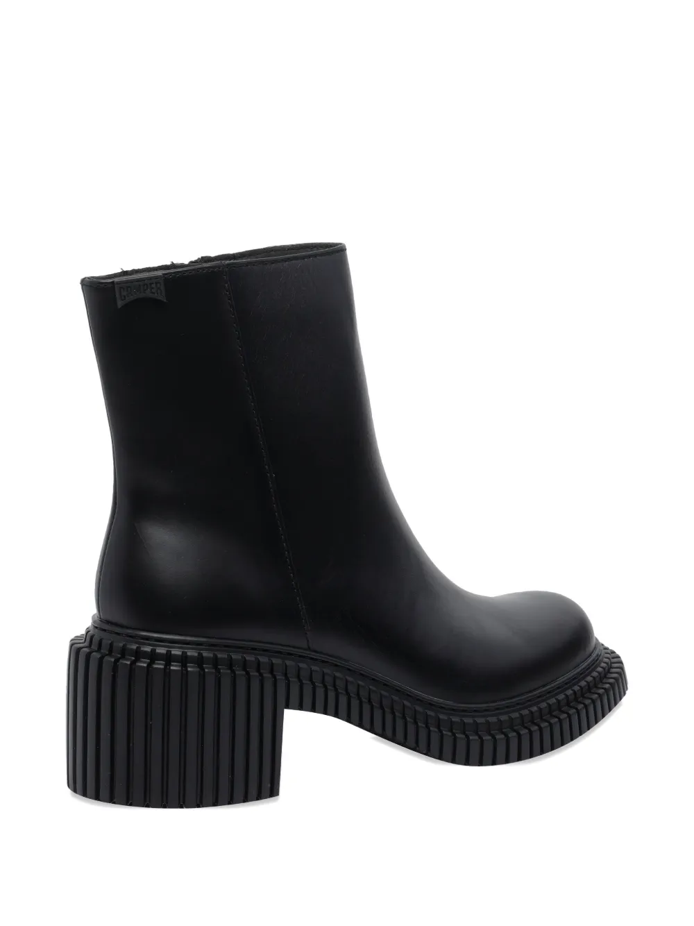 Camper 70mm Pix London Round-toe Boots In Black