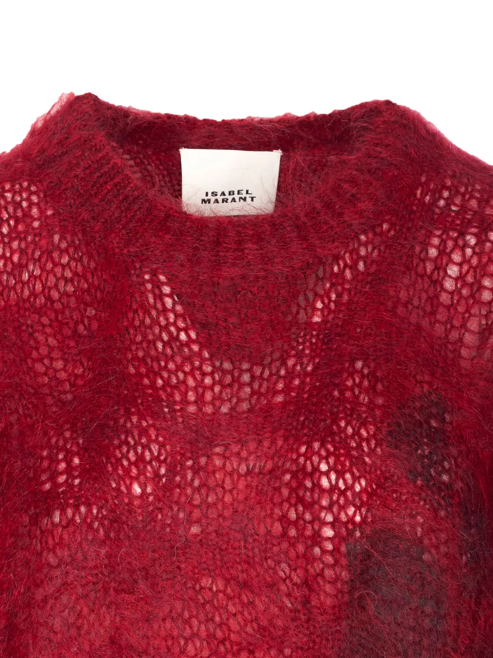 Isabel Marant Women Mirella Sweater In Burgundy