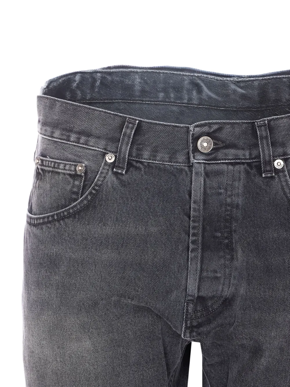 DONDUP Jeans met vijf zakken en knopen Grijs