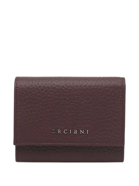 Orciani clip closure soft card holder