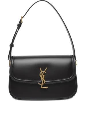 Saint Laurent ル サンカセット レザー ショルダーバッグ | ブラック