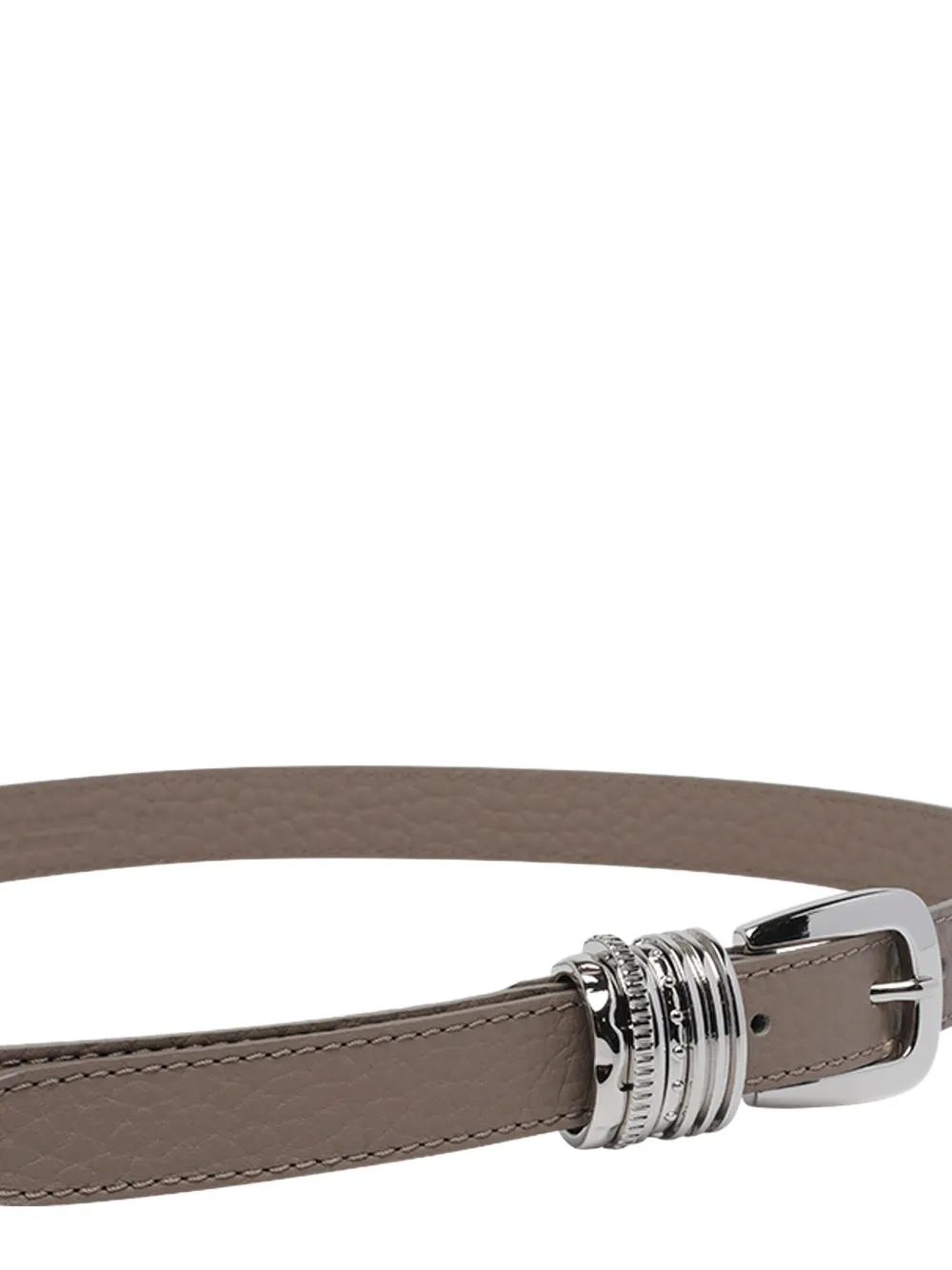 Orciani buckle-fastening leather belt - Beige