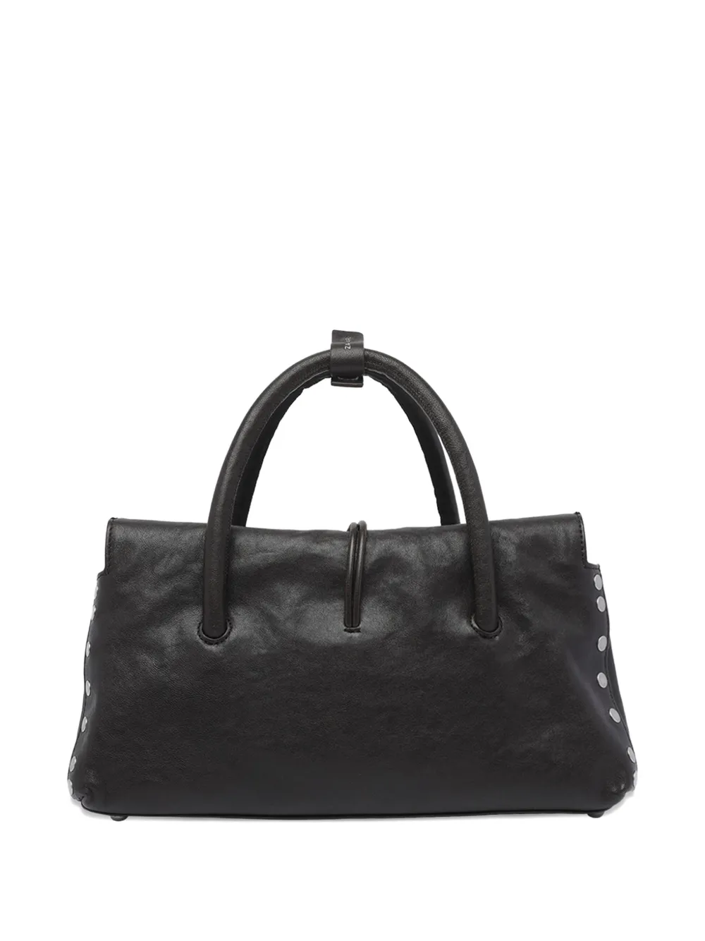 Zanellato Dotta Leather Tote Bag In Brown