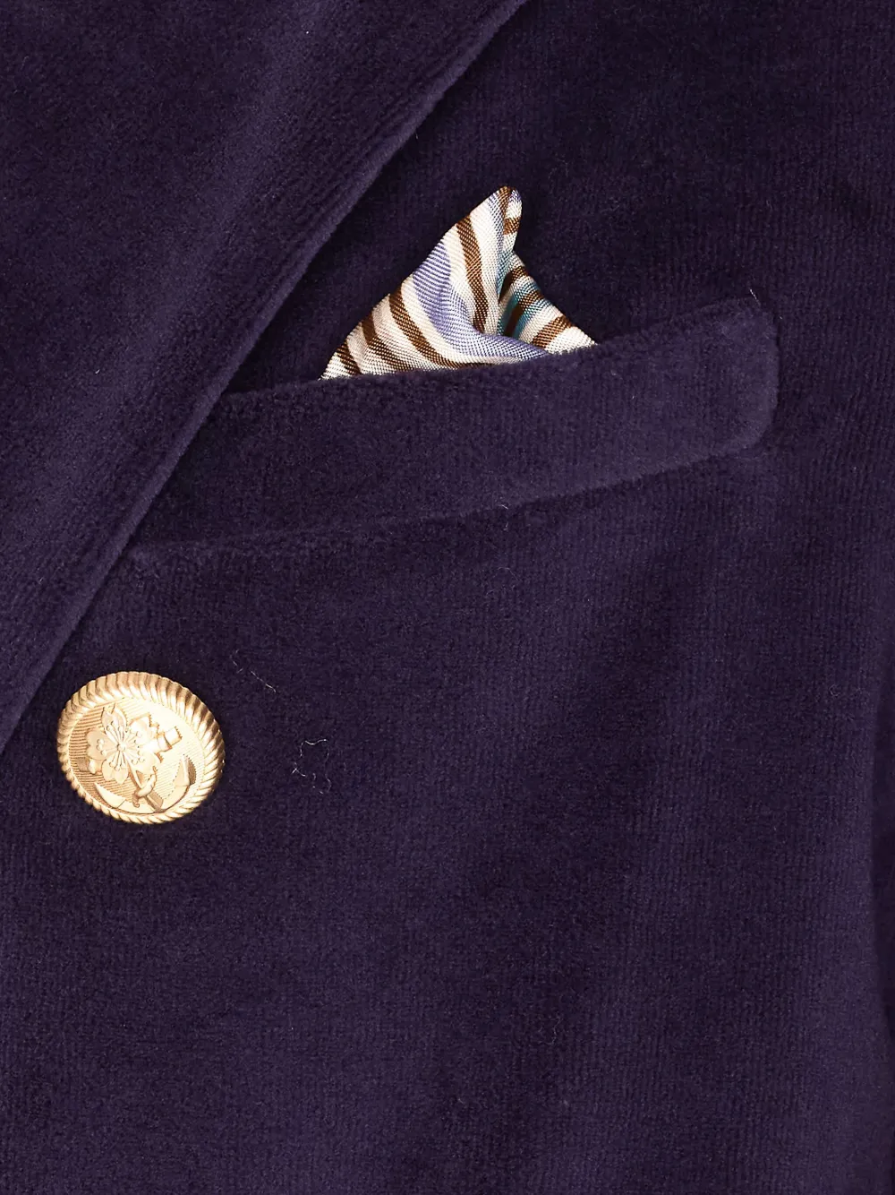 Circolo 1901 Jack met dubbele rij knopen Paars