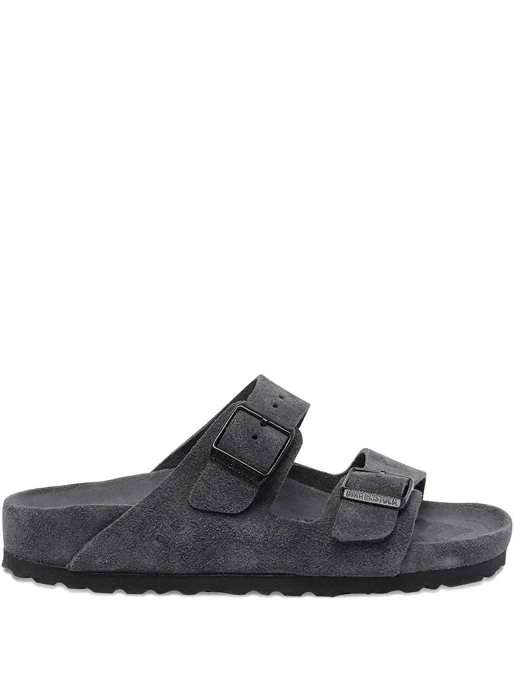 Birkenstock Arizona sandalen met gesp Grijs