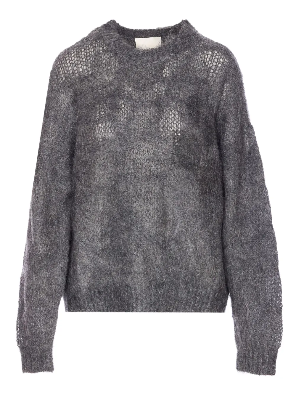 Isabel Marant Mirella Long-sleeves Sweater In Gray