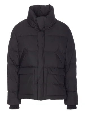 Julius フーデッド パデッドコート | ブラック | FARFETCH JP