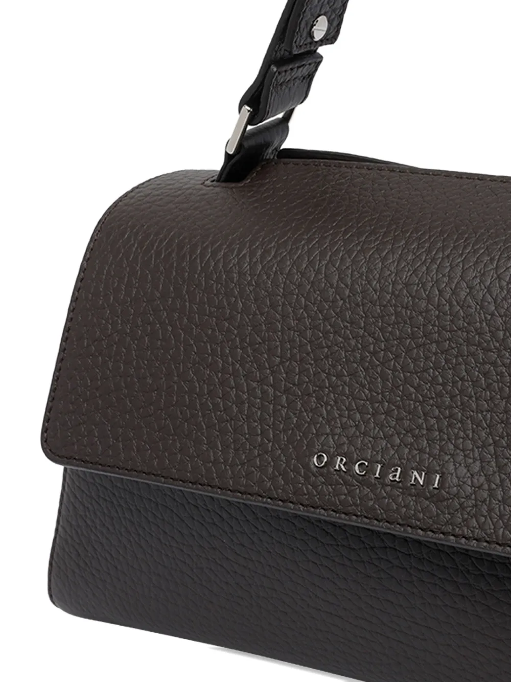 Orciani Sveva Longuette Magnetic-closure Tote Bag In Black