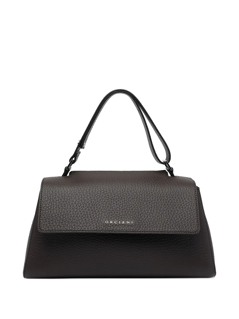 Orciani Sveva Longuette Magnetic-closure Tote Bag In Black