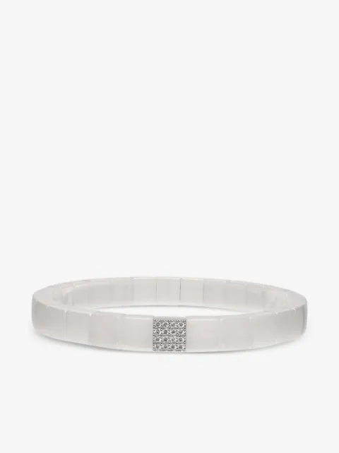 Roberto Demeglio 18K white gold Scacco bracelet