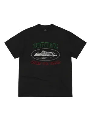 トップス corteiz Corteiz Reflective Alcatraz Tee Triple Black Men's - FW23 - US