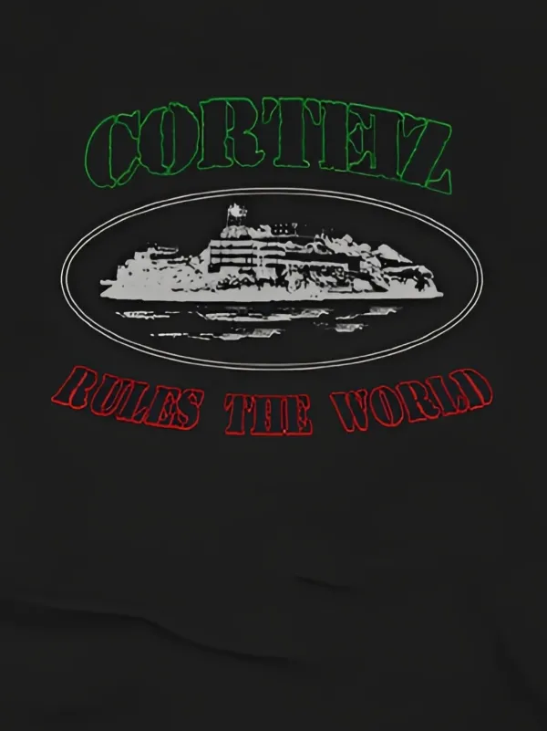 CORTEIZ Alcatraz Graphic T-shirt | Black | FARFETCH