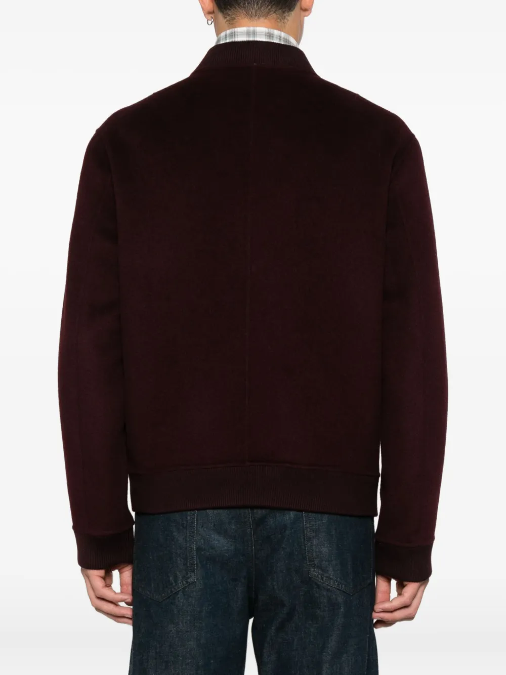 AMARANTO Bomberjack met rits Rood