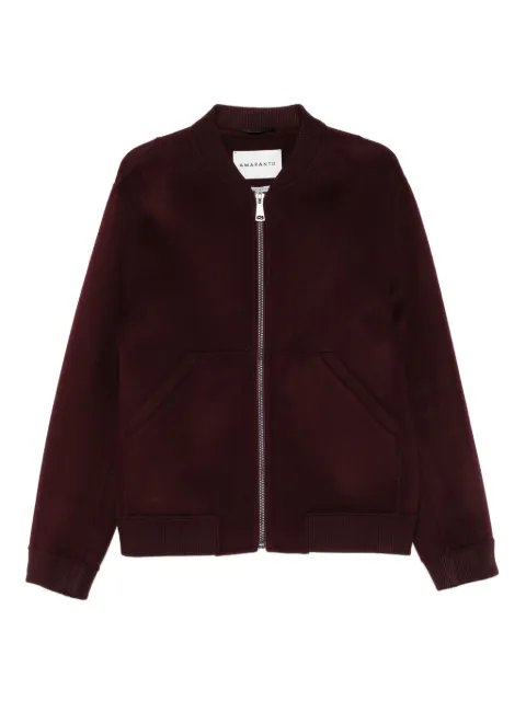 AMARANTO  zip-up bomber jacket