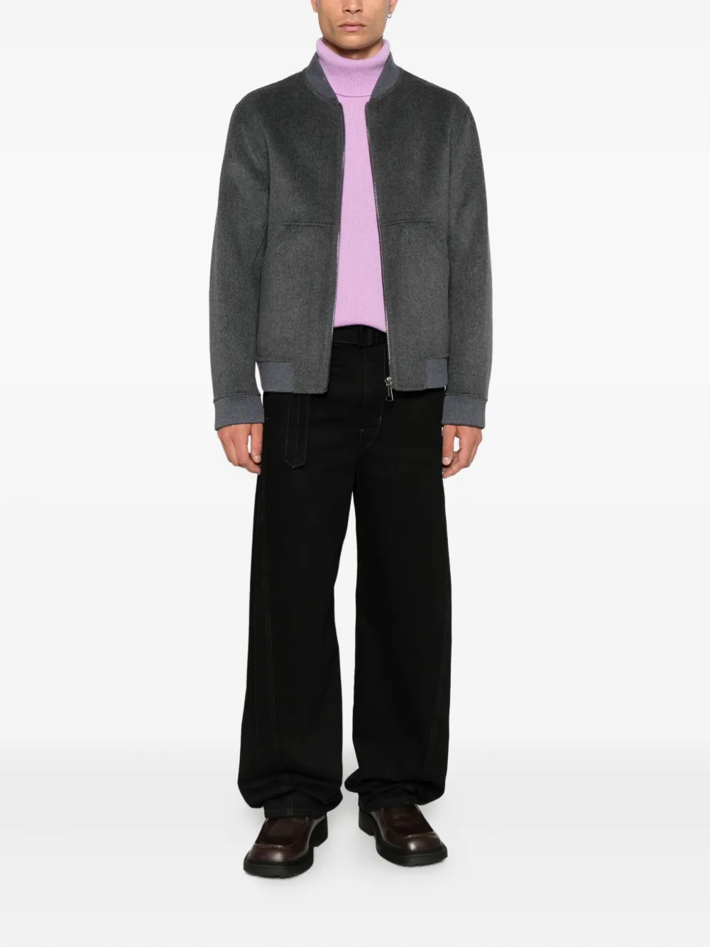AMARANTO  zip-up jacket | Bomber Jackets | Image 2