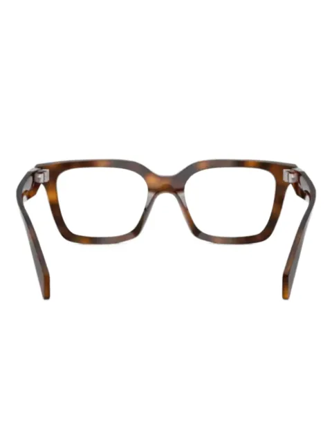 Prada Eyewear lentes con armazón geométrica