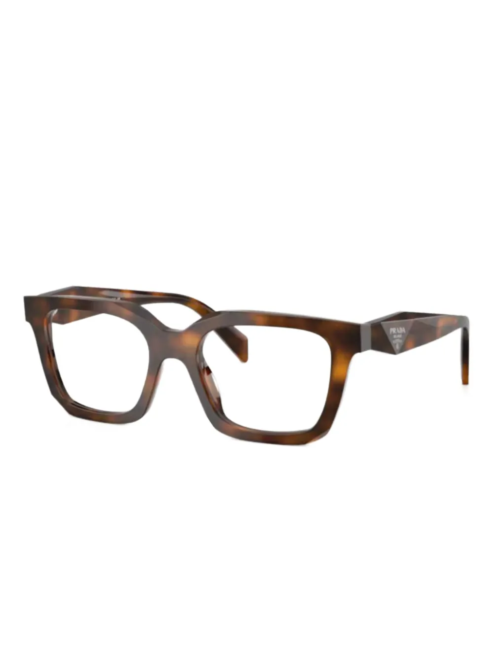 Prada Eyewear geometric-frame glasses | Image 2