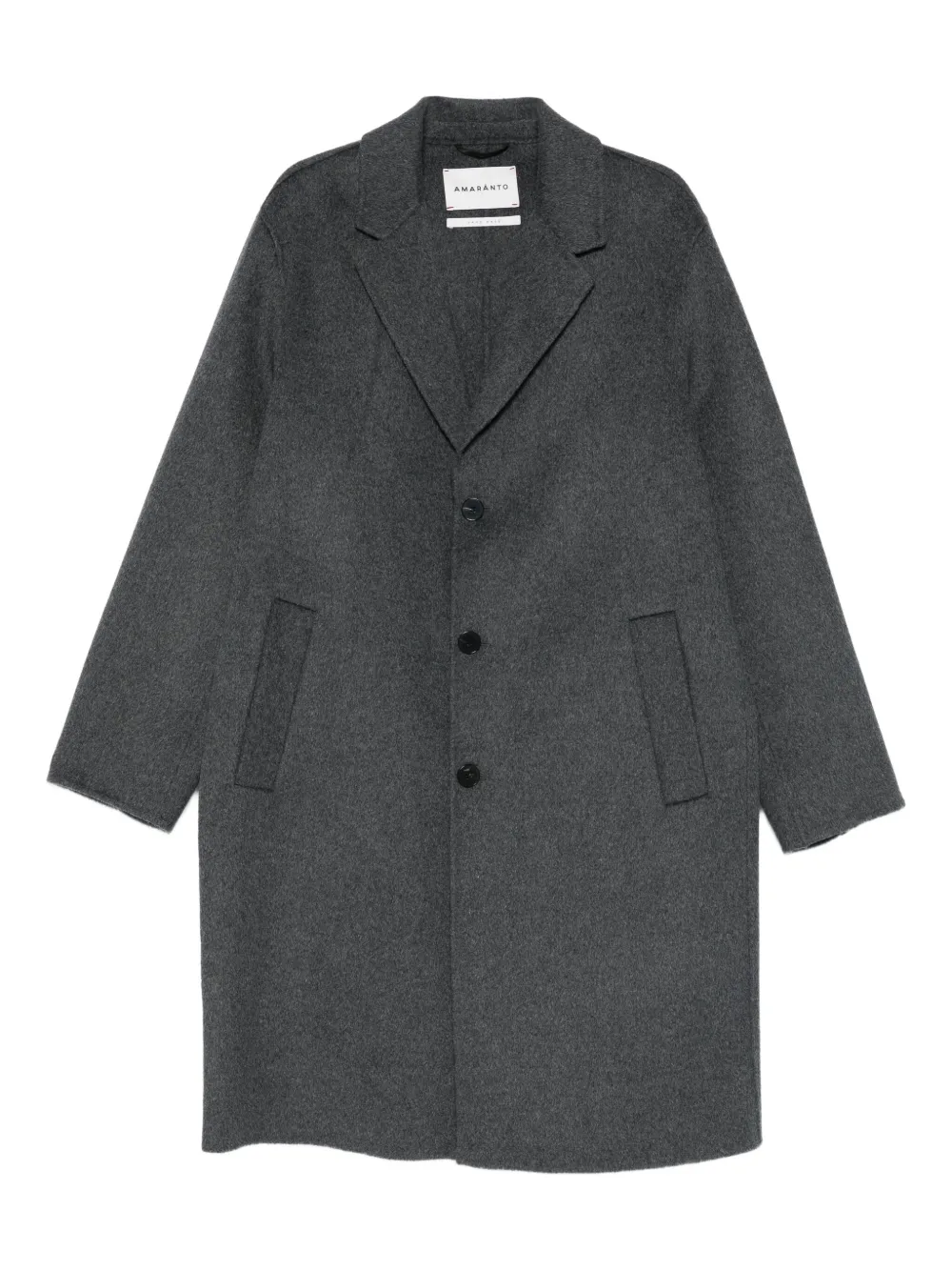 AMARANTO  single-breasted coat | Grey | Image 1
