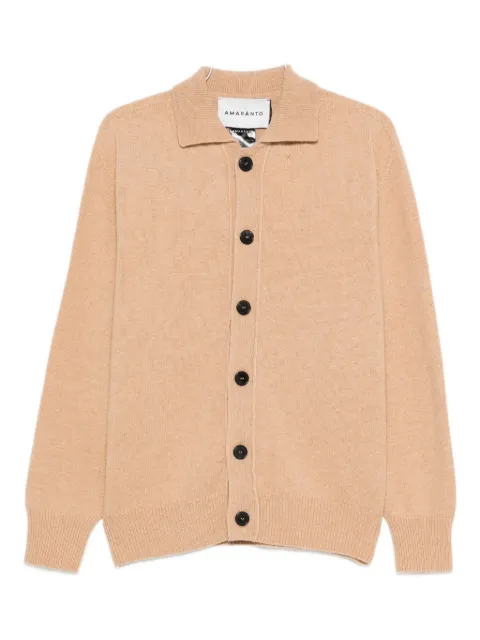 AMARANTO  fine-knit cardigan