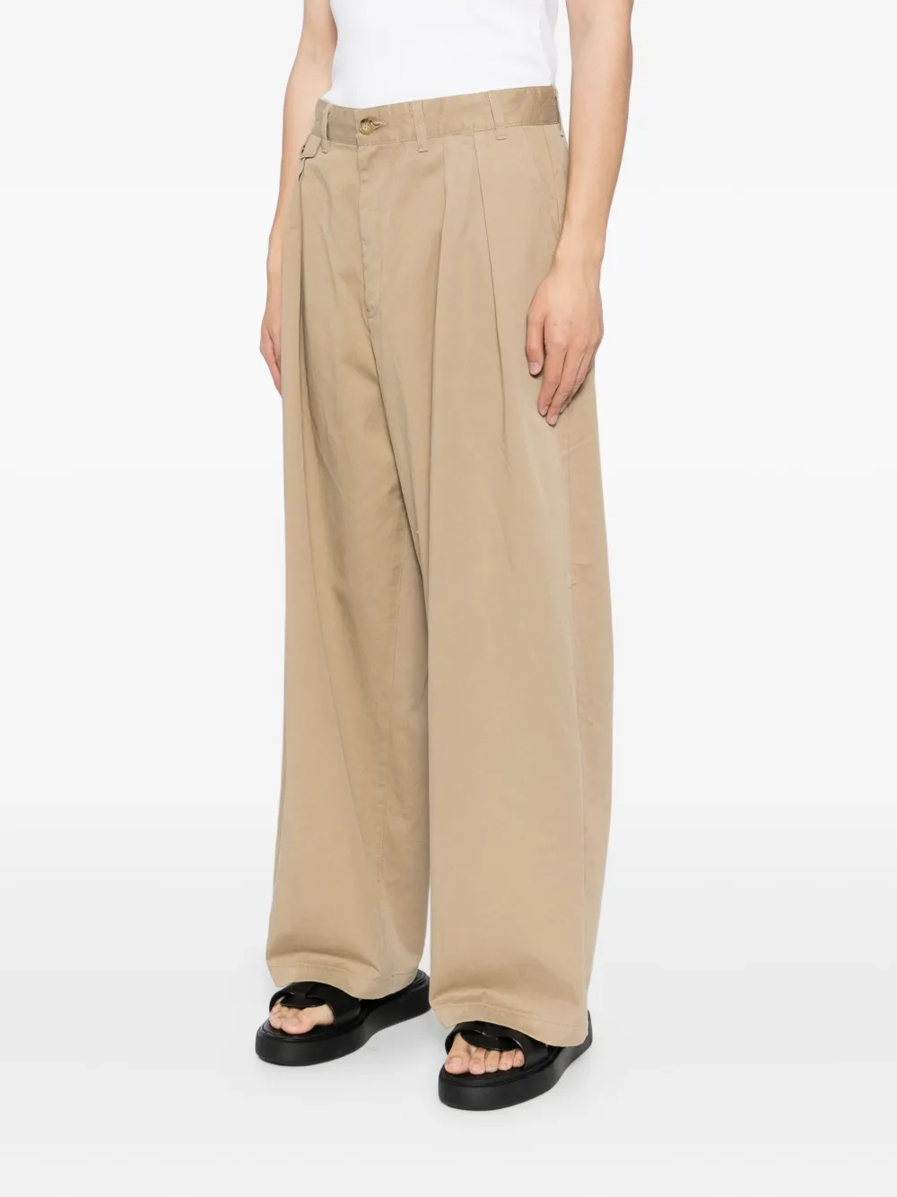 Studio Nicholson x Beams Alvy broek Beige