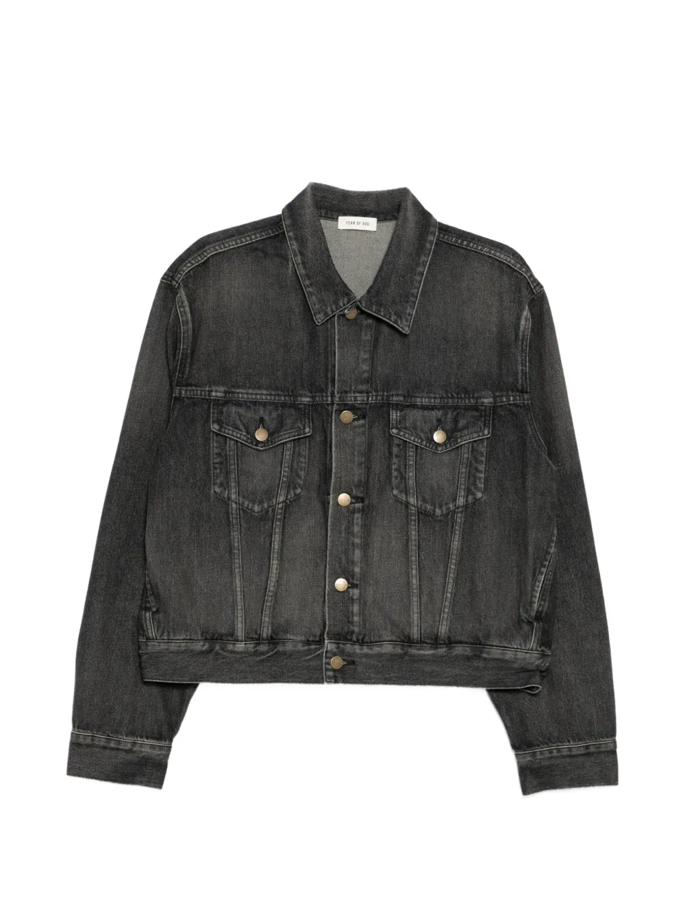Fear Of God Trucker denim jacket - Grigio