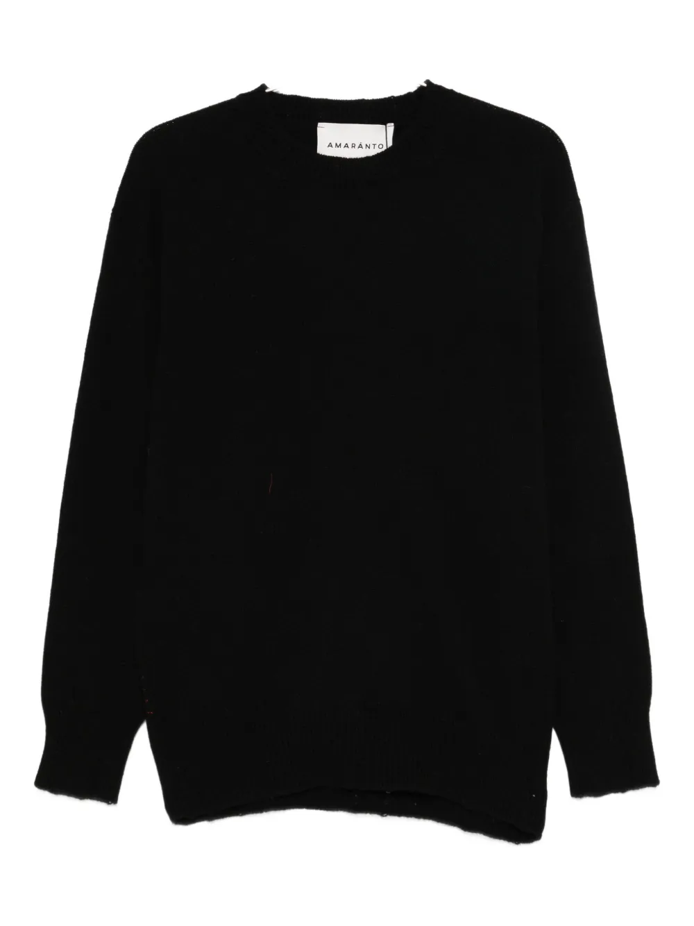 AMARANTO  suéter con cuello redondo | negro | Image 1