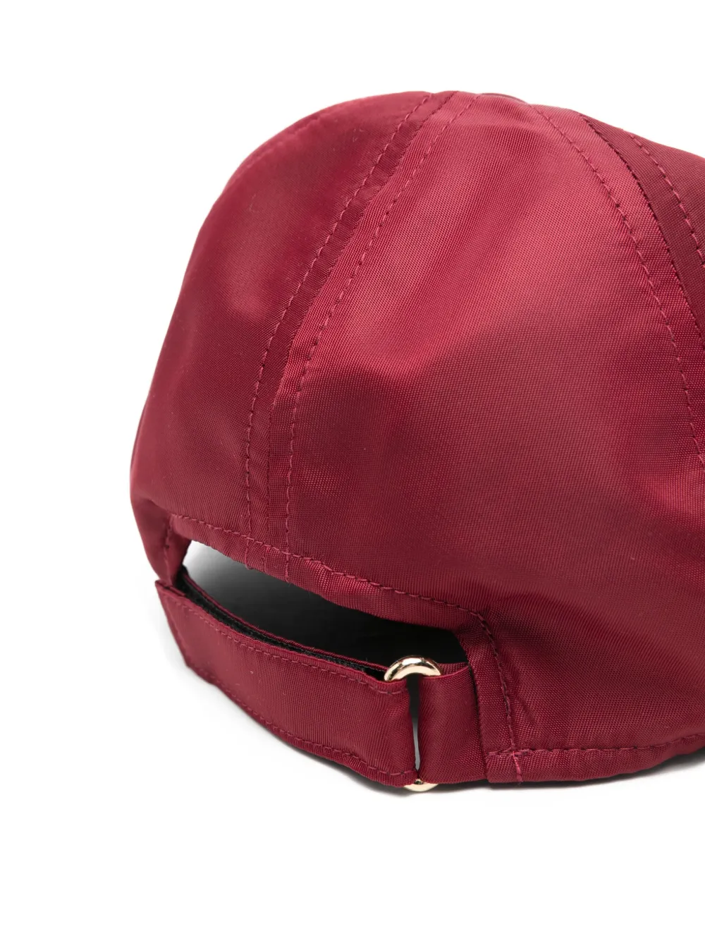 Borsalino Pet met logo-applicatie Rood