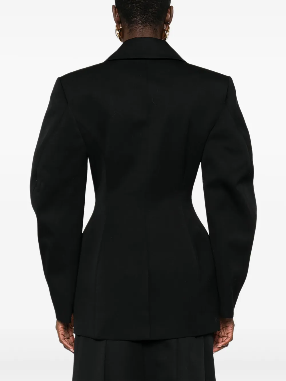 Givenchy Blazer met bewerkte revers Zwart
