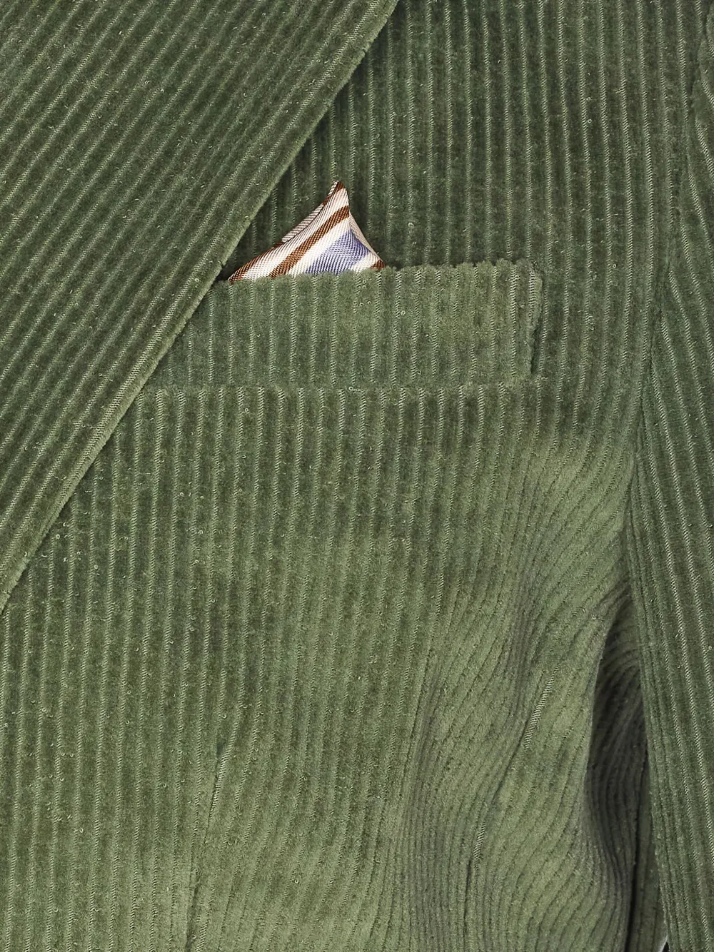 Circolo 1901 Long Sleeve Single Breasted Jacket With Pocket In Green