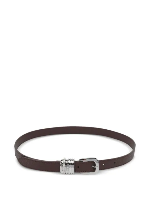 Orciani leather ring belt