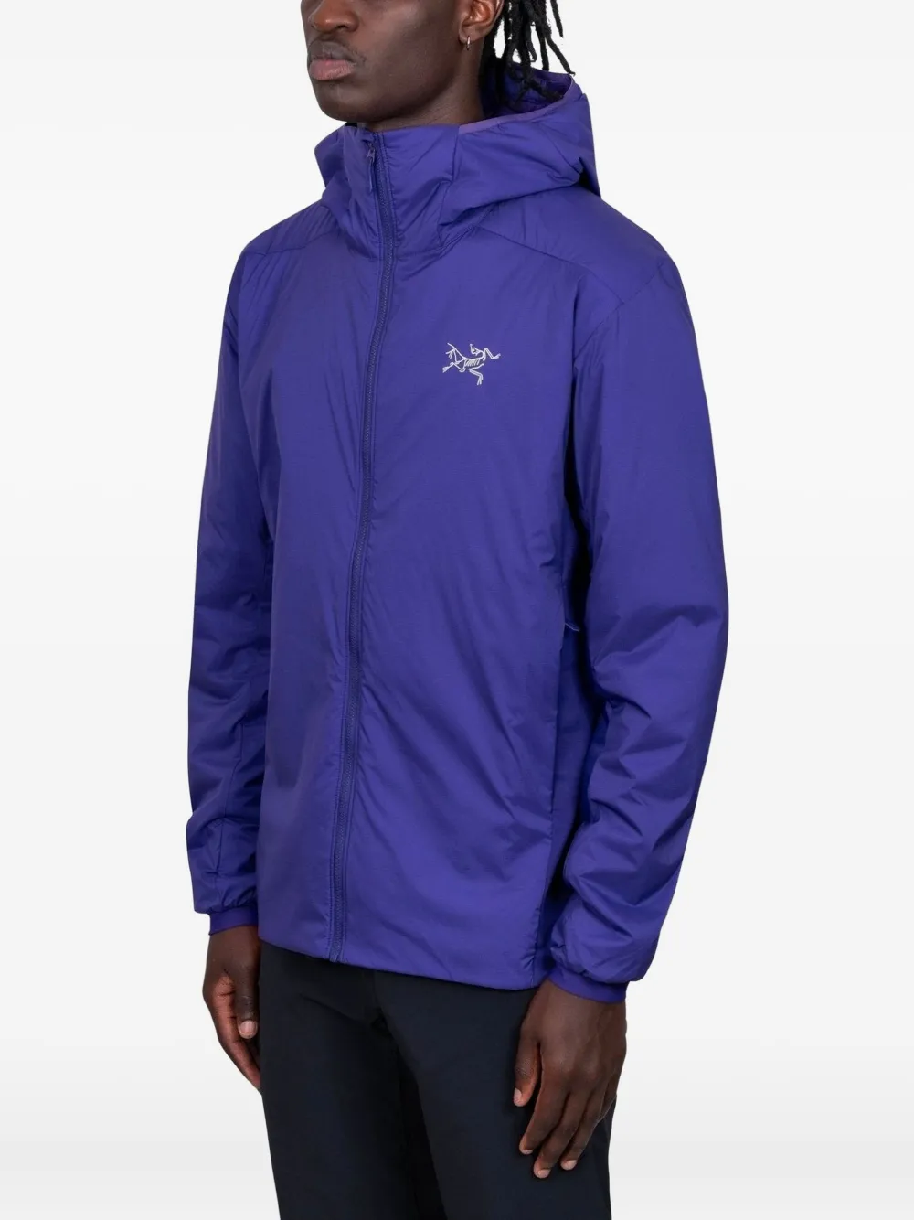 Arc'teryx Atom Hooded Jacket In Blue
