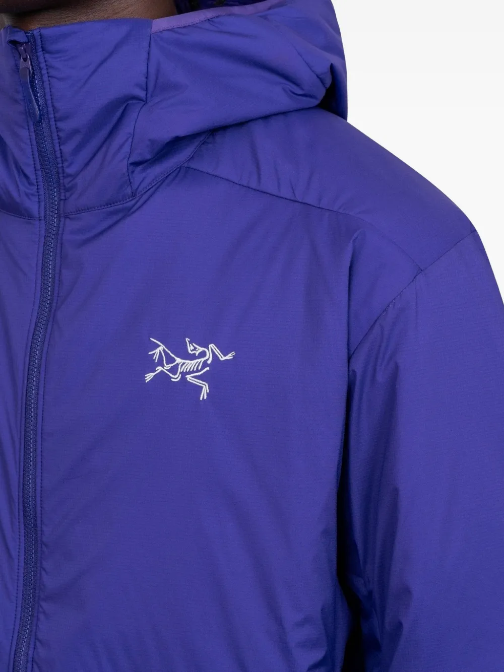 Arc'teryx Atom Hooded Jacket In Blue
