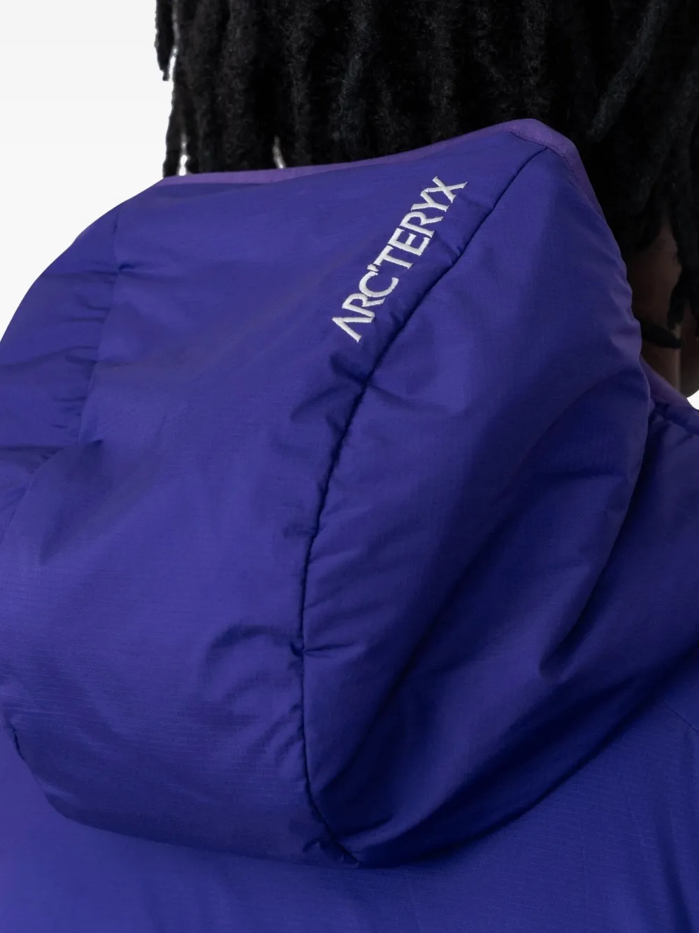 Arc'teryx Atom Hooded Jacket In Blue