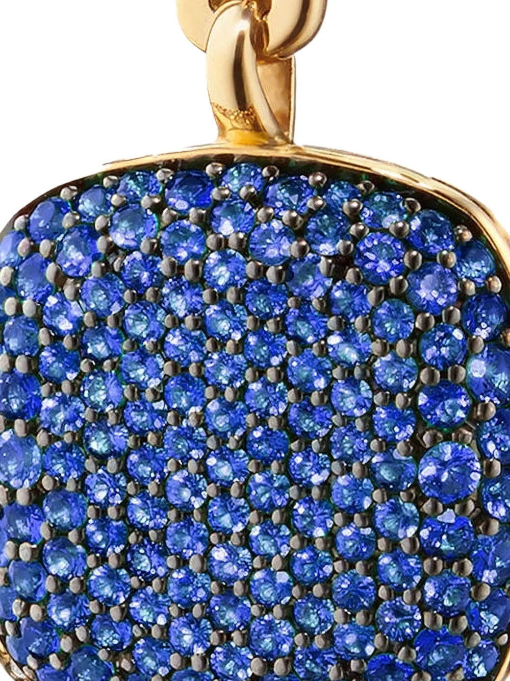 18k Yellow Gold Rae Sapphire Locket